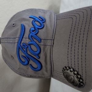 Ford Genuine Parts Gray with metal bottle opener Cap